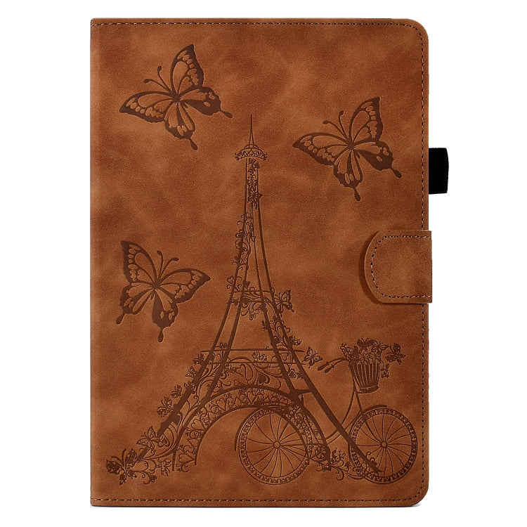 For Amazon Kindle Lite 2022 Tower Embossed Leather Smart Tablet Case(Brown) - free shipping - PMC TechLife - Order now!