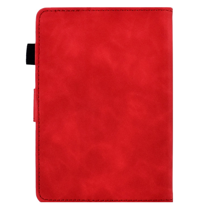 For Amazon Kindle Lite 2022 Tower Embossed Leather Smart Tablet Case(Red) - free shipping - PMC TechLife - Order now!