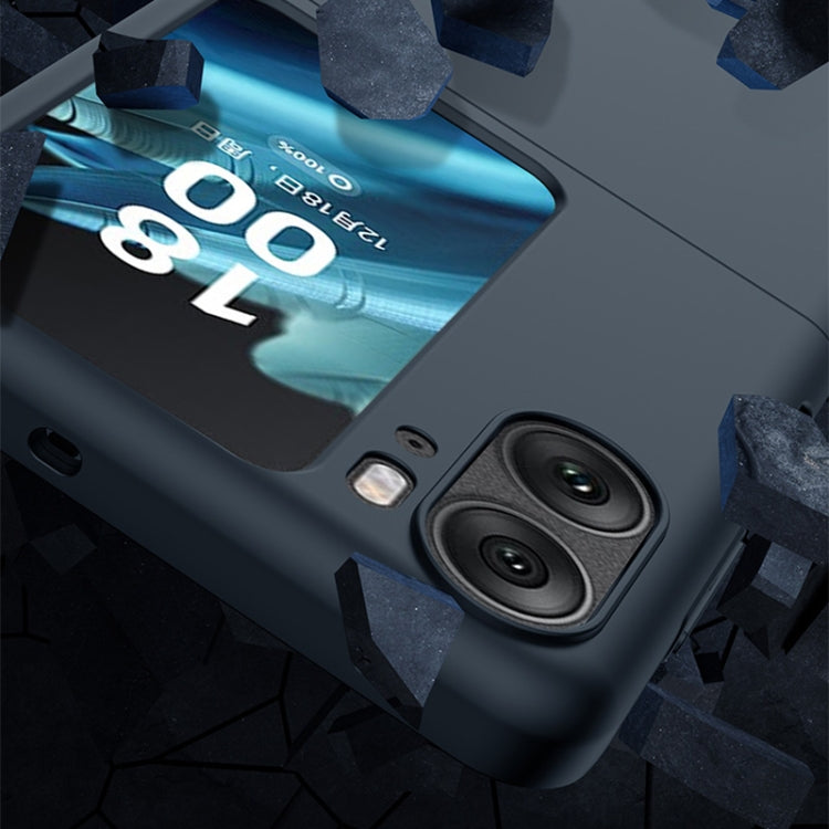 For OPPO Find N2 Flip Skin Feel PC Phone Case(Blue) - Find N2 Flip Cases by PMC TechLife | Online Shopping South Africa | PMC TechLife | Buy Now Pay Later Mobicred