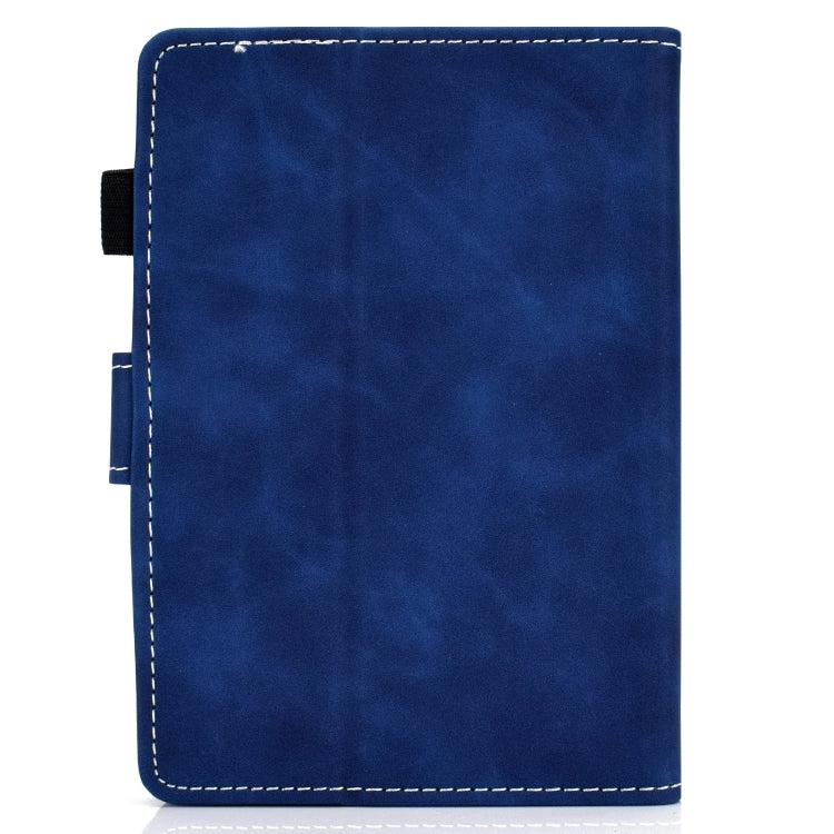 For Amazon Kindle Youth Version 2022 Cowhide Texture Smart Leather Tablet Case(Blue) - Amazon by PMC TechLife | Online Shopping South Africa | PMC TechLife | Buy Now Pay Later Mobicred