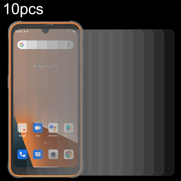 For Blackview BV5200 Pro 10pcs 0.26mm 9H 2.5D Tempered Glass Film - For Blackview by PMC TechLife | Online Shopping South Africa | PMC TechLife