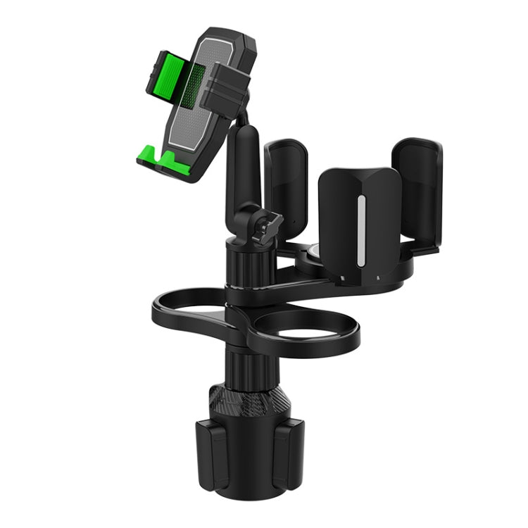 B04 Car Drink Water Cup Mobile Phone Holder(Green) - Car Drink Holders by PMC TechLife | Online Shopping South Africa | PMC TechLife | Buy Now Pay Later Mobicred