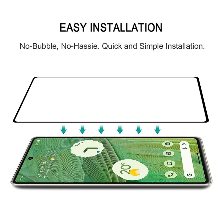 For Google Pixel 7 Full Glue Full Cover Screen Protector Tempered Glass Film - free shipping - PMC TechLife - Order now!