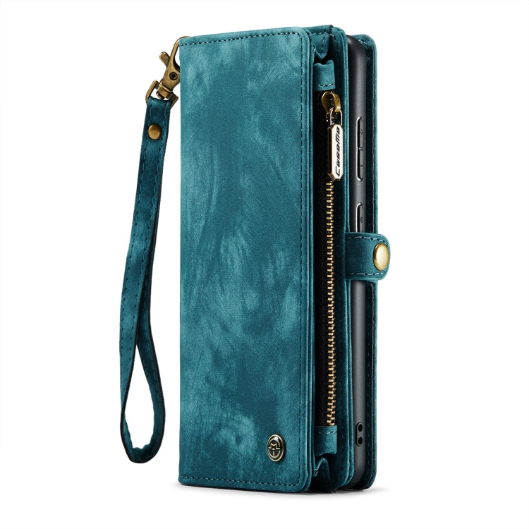 For Samsung Galaxy A51 CaseMe-008 Detachable Multifunctional Flip Leather Phone Case(Blue) - free shipping - PMC Jewellery - Order now!