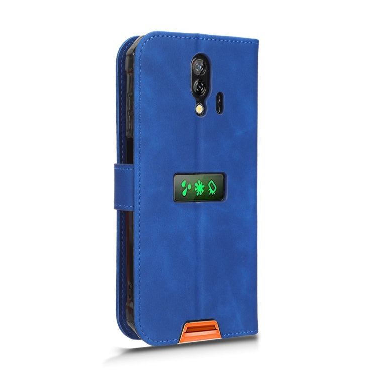 For Blackview BV7200 Skin Feel Magnetic Flip Leather Phone Case(Blue) - free shipping - PMC TechLife - Order now!