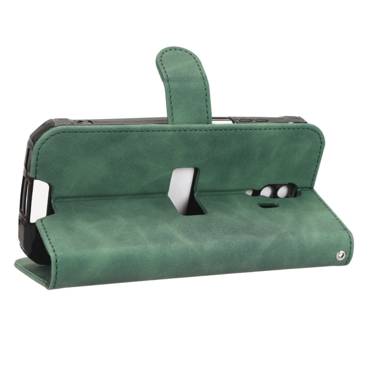 For Blackview BV7200 Skin Feel Magnetic Flip Leather Phone Case(Green) - More Brand by PMC TechLife | Online Shopping South Africa | PMC TechLife | Buy Now Pay Later Mobicred