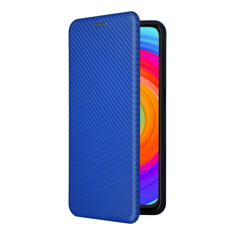 For Ulefone Note 14 Carbon Fiber Texture Flip Leather Phone Case(Blue) - free shipping - PMC Jewellery - Order now!