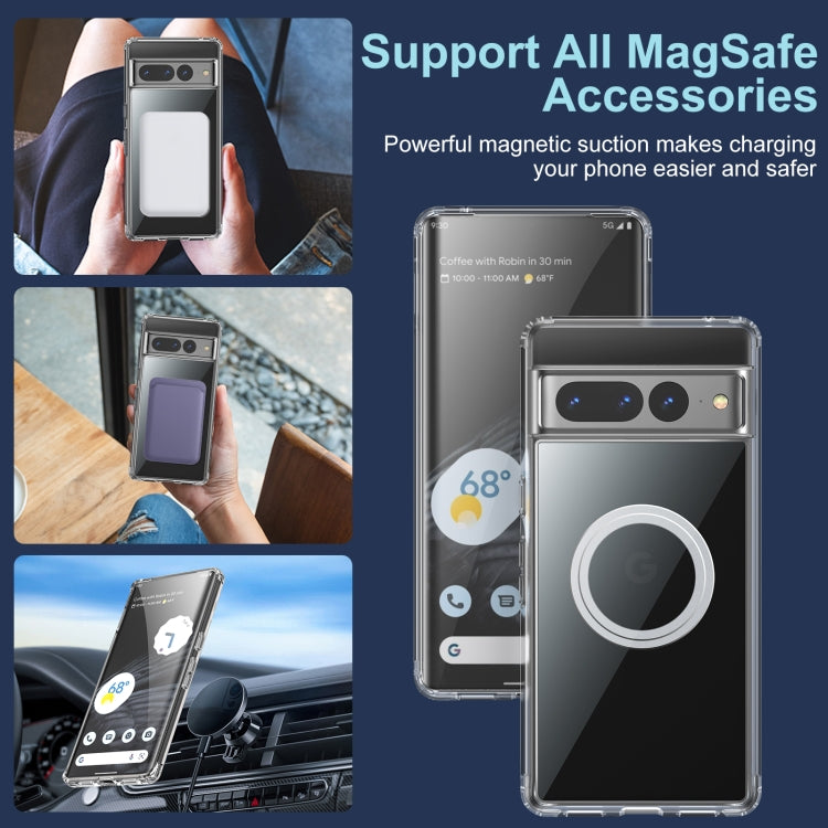 For Google Pixel 7 Transparent Frosted MagSafe Phone Case - free shipping - PMC TechLife - Order now!