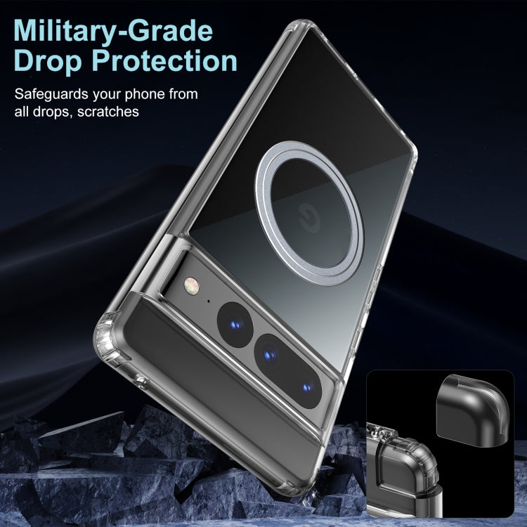 For Google Pixel 7 Transparent Frosted MagSafe Phone Case - free shipping - PMC TechLife - Order now!