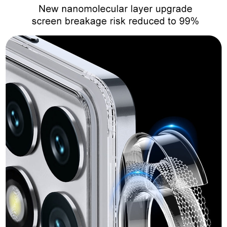 For Xiaomi Redmi K70 Armor Clear TPU Hard PC Phone Case(Clear) - free shipping - PMC Jewellery - Order now!