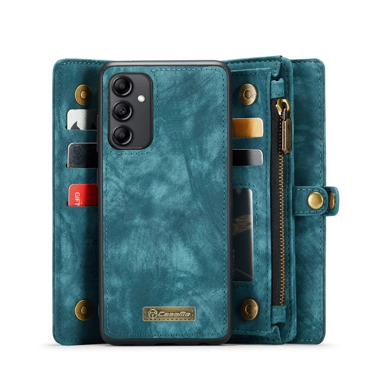 For Samsung Galaxy A14 5G CaseMe 008 Detachable Multifunctional Leather Phone Case(Blue) - free shipping - PMC Jewellery - Order now!