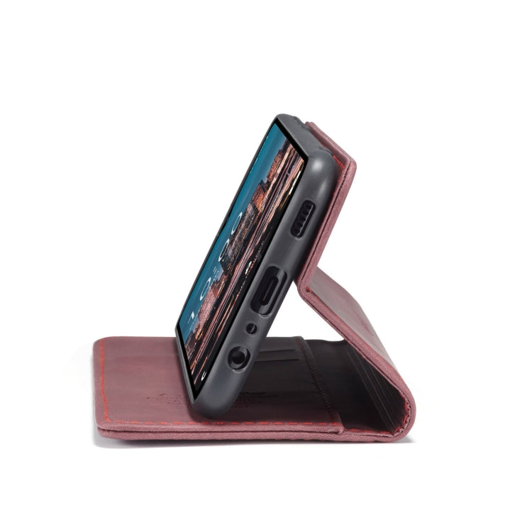 For Samsung Galaxy A14 5G CaseMe 013 Multifunctional Horizontal Flip Leather Phone Case(Wine Red) - free shipping - PMC Jewellery - Order now!