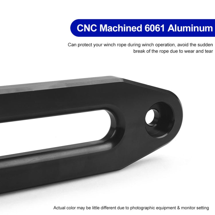 ATV/UTV 8000-15000LBs 10 inch Aluminum Synthetic Winch(Black) - Others by PMC TechLife | Online Shopping South Africa | PMC TechLife | Buy Now Pay Later Mobicred