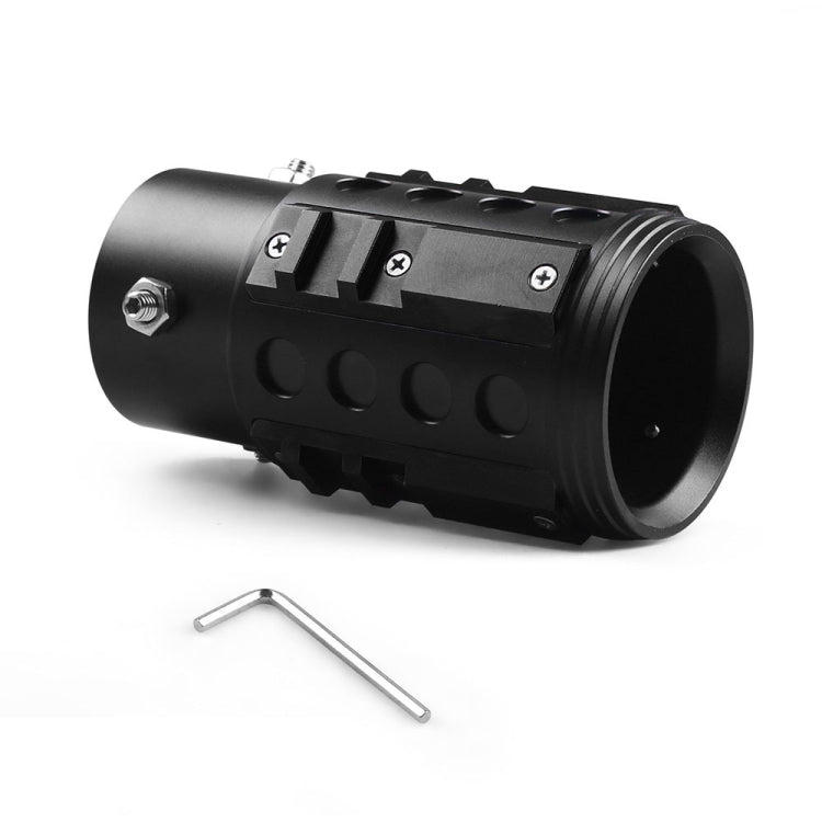 Car Modification Exhaust Pipe Tail Throat(Black) - Exhaust Pipes by PMC TechLife | Online Shopping South Africa | PMC TechLife | Buy Now Pay Later Mobicred