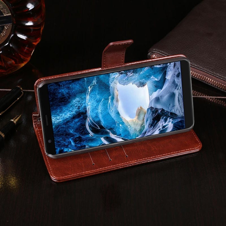 For Ulefone S1 idewei  Crazy Horse Texture Horizontal Flip Leather Case with Holder & Card Slots & Wallet(Red) - Ulefone Cases by idewei | Online Shopping South Africa | PMC Jewellery | Buy Now Pay Later Mobicred