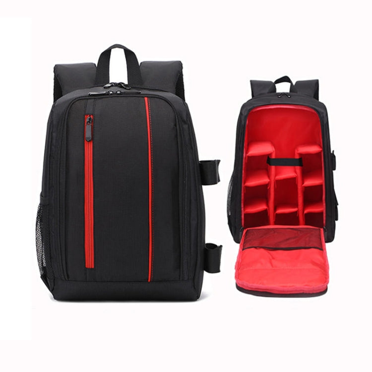 Outdoor Camera Backpack Waterproof Photography Camera Shoulders Bag, Size:45x32x18cm(Red) - Backpack by PMC TechLife | Online Shopping South Africa | PMC TechLife | Buy Now Pay Later Mobicred