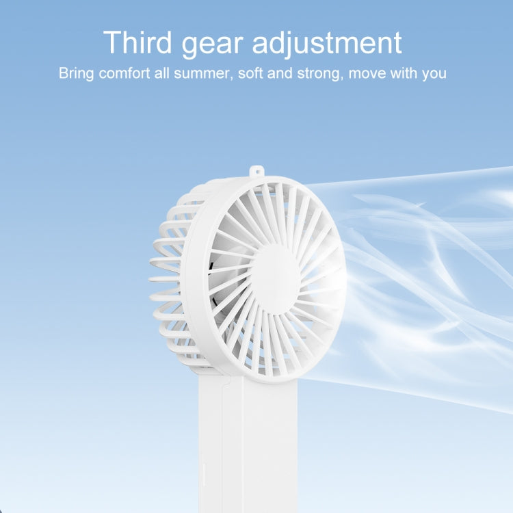 WT-F58 Hanging Neck Handheld Electric Fan(Cream Color) - Electric Fans by PMC TechLife | Online Shopping South Africa | PMC TechLife | Buy Now Pay Later Mobicred