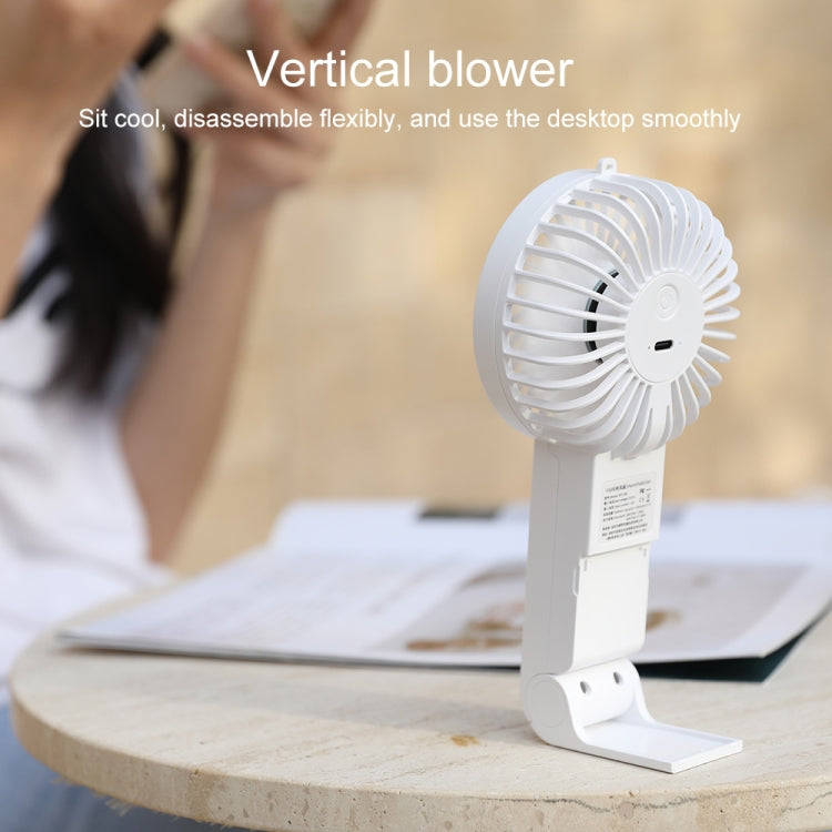WT-F58 Hanging Neck Handheld Electric Fan(White) - Electric Fans by PMC TechLife | Online Shopping South Africa | PMC TechLife | Buy Now Pay Later Mobicred