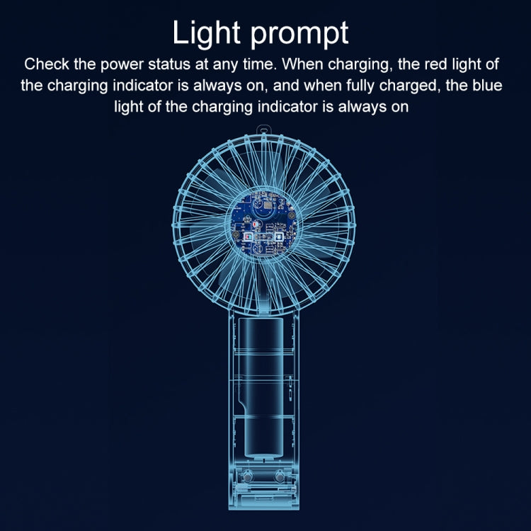 WT-F58 Hanging Neck Handheld Electric Fan(Green) - Electric Fans by PMC TechLife | Online Shopping South Africa | PMC TechLife | Buy Now Pay Later Mobicred