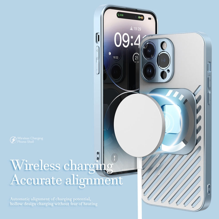 For iPhone 14 R-JUST Square Round Mirror PC+TPU Phone Case(Green) - free shipping - PMC TechLife - Order now!