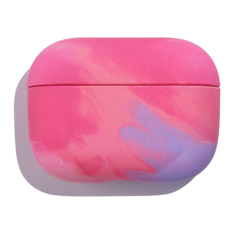 For AirPods 3 Ink Painting Water Sticker PC Earphone Case(Ink Rose Red) - For AirPods 3 by PMC Jewellery | Online Shopping South Africa | PMC Jewellery | Buy Now Pay Later Mobicred