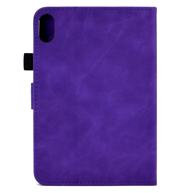 For Lenovo Tab P11 Peony Butterfly Embossed Leather Smart Tablet Case(Purple) - Lenovo by PMC TechLife | Online Shopping South Africa | PMC TechLife | Buy Now Pay Later Mobicred