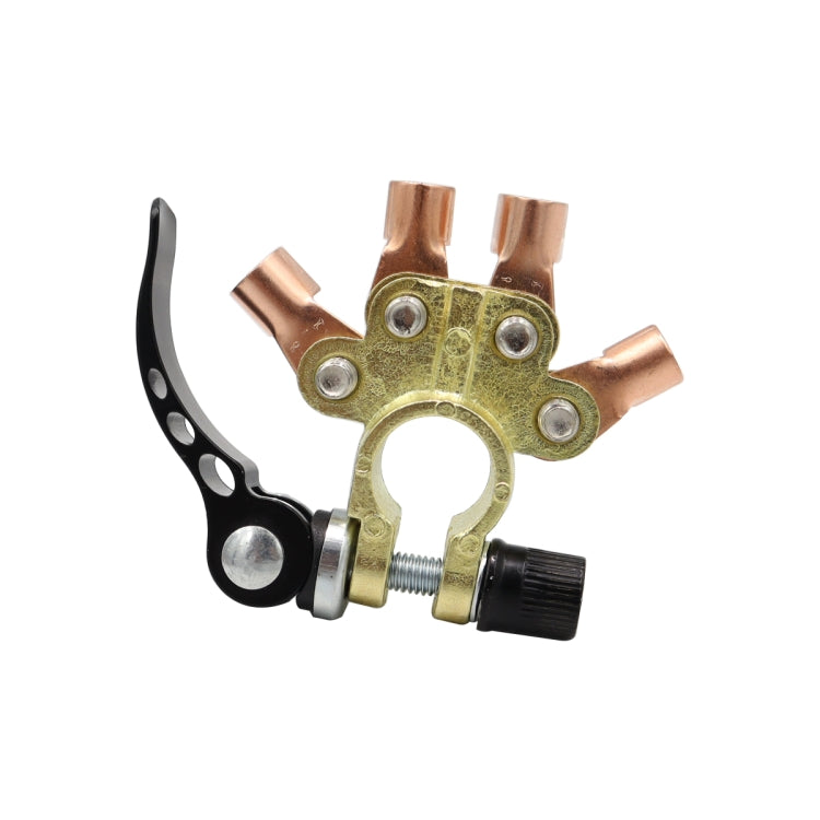 CP-3085 Car Battery Brass Stake Head Removable Battery Terminal Connector - Booster Cable & Clip by PMC TechLife | Online Shopping South Africa | PMC TechLife | Buy Now Pay Later Mobicred