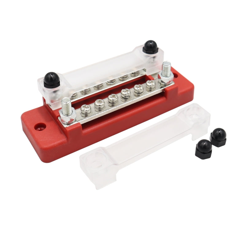 CP-3110 1 Pair 150A 12-48V RV Yacht Double-row 6-way Busbar - Booster Cable & Clip by PMC TechLife | Online Shopping South Africa | PMC TechLife | Buy Now Pay Later Mobicred