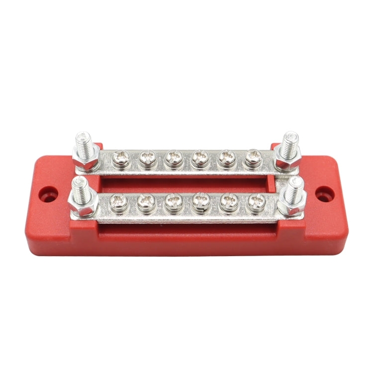 CP-3110 1 Pair 150A 12-48V RV Yacht Double-row 6-way Busbar - Booster Cable & Clip by PMC TechLife | Online Shopping South Africa | PMC TechLife | Buy Now Pay Later Mobicred