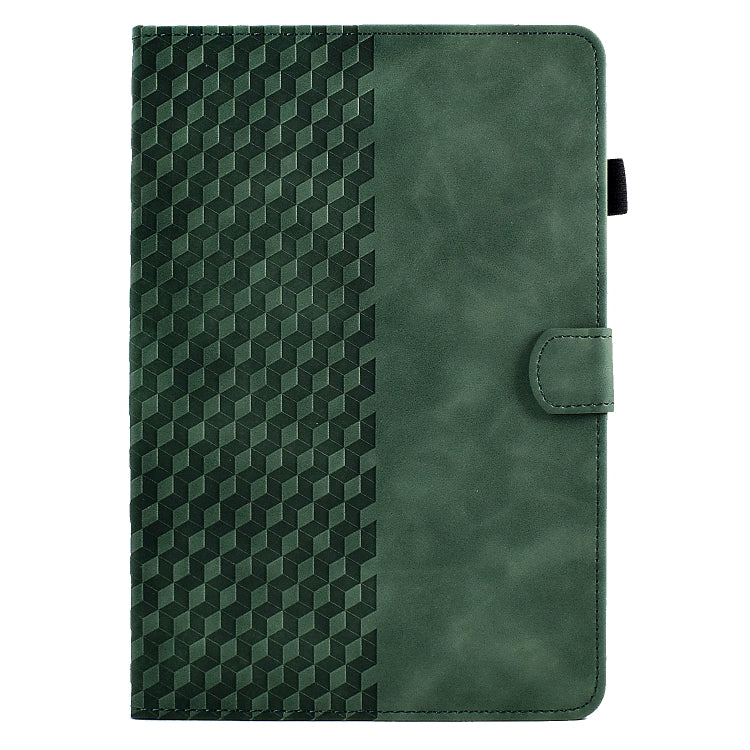 For 10.0 inch Universal Tablet Rhombus Embossed Leather Case(Green) - free shipping - PMC TechLife - Order now!