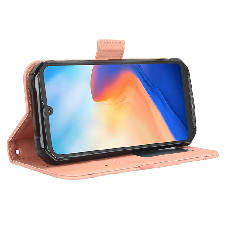 For Blackview BV7200 Skin Feel Calf Texture Card Slots Leather Phone Case(Pink) - More Brand by PMC TechLife | Online Shopping South Africa | PMC TechLife