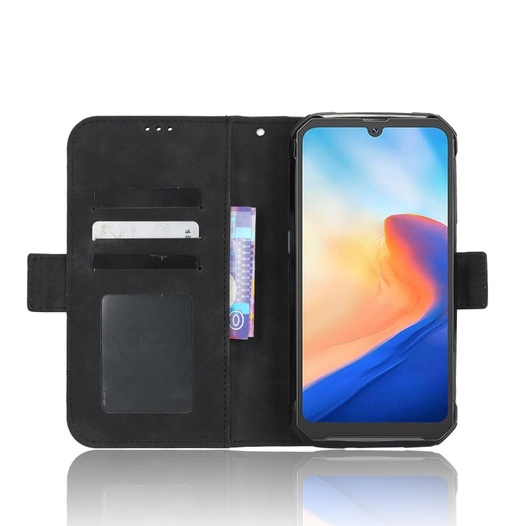For Blackview BV7200 Skin Feel Calf Texture Card Slots Leather Phone Case(Black) - More Brand by PMC TechLife | Online Shopping South Africa | PMC TechLife | Buy Now Pay Later Mobicred