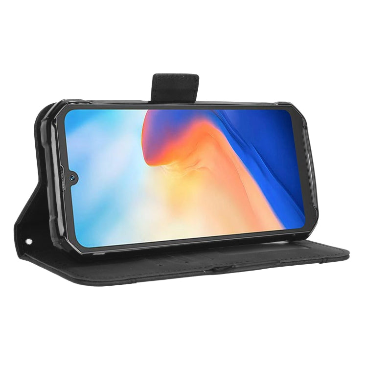 For Blackview BV7200 Skin Feel Calf Texture Card Slots Leather Phone Case(Black) - More Brand by PMC TechLife | Online Shopping South Africa | PMC TechLife | Buy Now Pay Later Mobicred