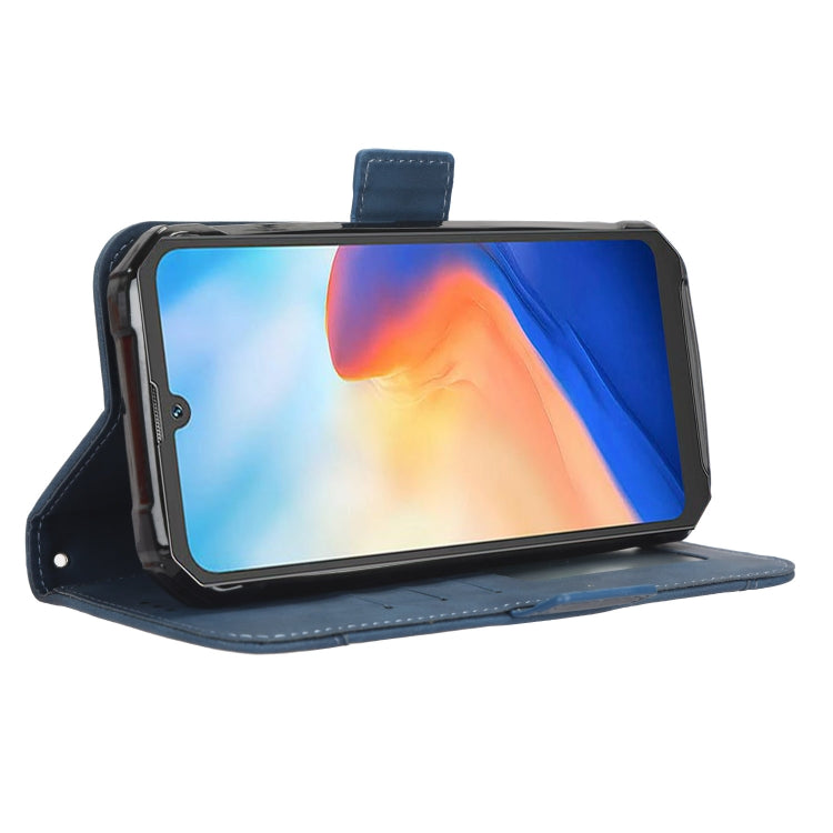 For Blackview BV7200 Skin Feel Calf Texture Card Slots Leather Phone Case(Blue) - More Brand by PMC TechLife | Online Shopping South Africa | PMC TechLife | Buy Now Pay Later Mobicred