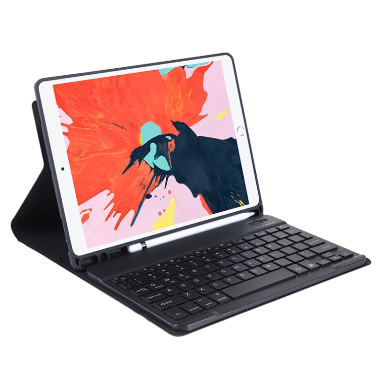 T11B 2020 For iPad Air 4 / Air 5 / Pro 11 inch 2022 / 2021 / 2020 / 2018 TPU Candy Color Ultra-thin Bluetooth Keyboard Tablet Case with Stand & Pen Slot(Black) - Universal by PMC TechLife | Online Shopping South Africa | PMC TechLife | Buy Now Pay Later Mobicred