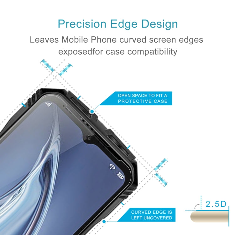 For Doogee S100 10pcs 0.26mm 9H 2.5D Tempered Glass Film - For Doogee by PMC TechLife | Online Shopping South Africa | PMC TechLife | Buy Now Pay Later Mobicred