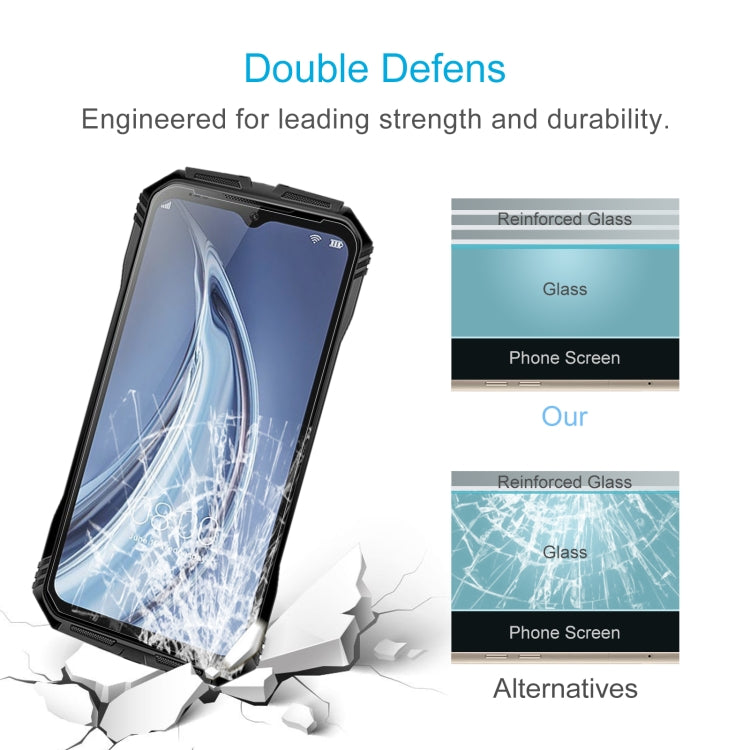 For Doogee S100 50pcs 0.26mm 9H 2.5D Tempered Glass Film - For Doogee by PMC TechLife | Online Shopping South Africa | PMC TechLife | Buy Now Pay Later Mobicred