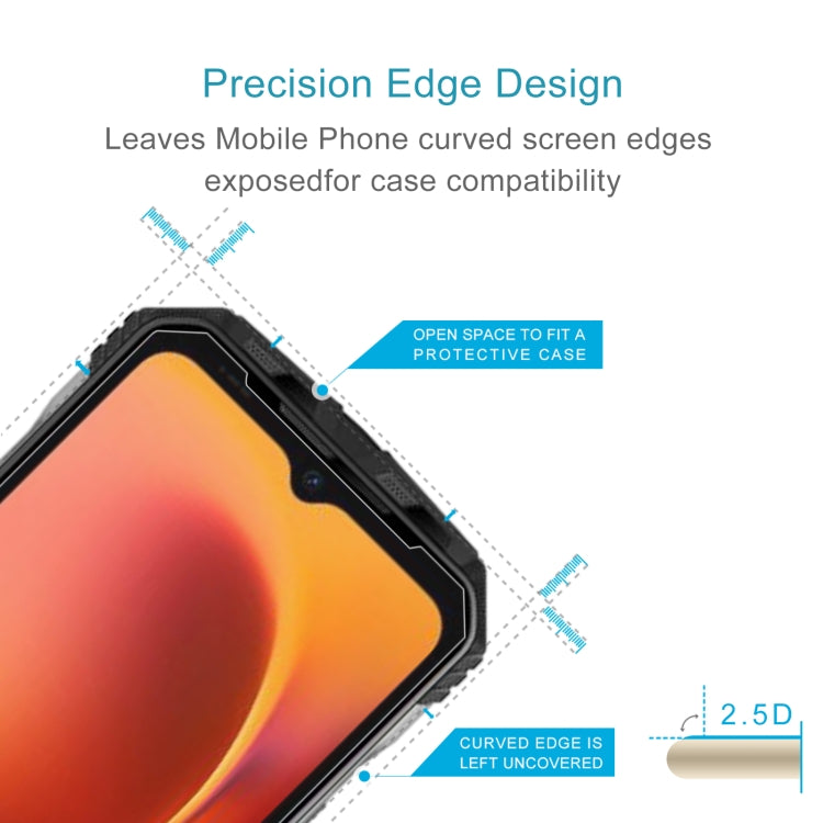 For Doogee V Max 50pcs 0.26mm 9H 2.5D Tempered Glass Film - For Doogee by PMC TechLife | Online Shopping South Africa | PMC TechLife | Buy Now Pay Later Mobicred