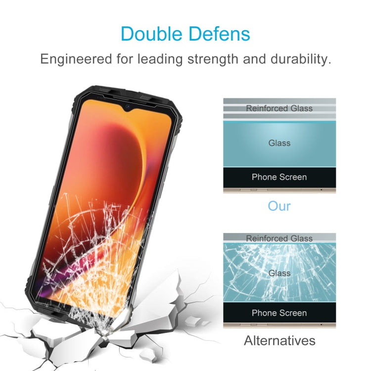 For Doogee V Max 50pcs 0.26mm 9H 2.5D Tempered Glass Film - For Doogee by PMC TechLife | Online Shopping South Africa | PMC TechLife | Buy Now Pay Later Mobicred