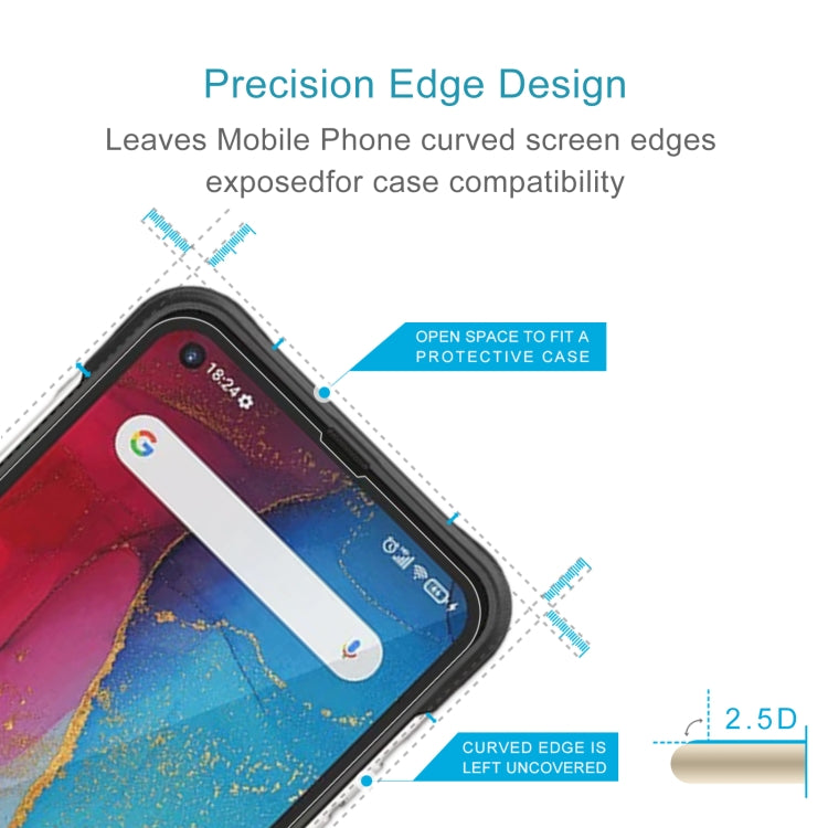 For Unihertz TickTock-S 50pcs 0.26mm 9H 2.5D Tempered Glass Film - Others by PMC TechLife | Online Shopping South Africa | PMC TechLife | Buy Now Pay Later Mobicred