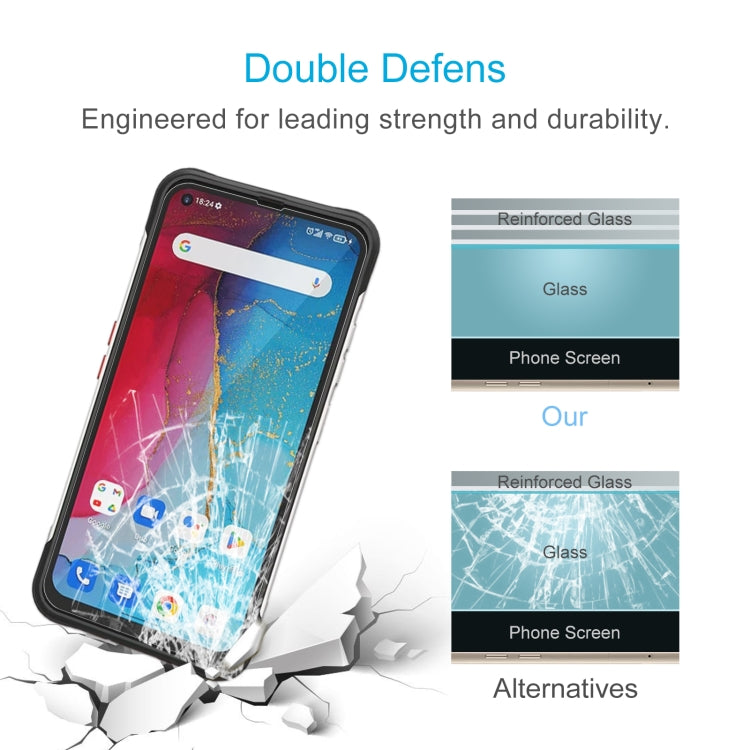 For Unihertz TickTock-S 50pcs 0.26mm 9H 2.5D Tempered Glass Film - Others by PMC TechLife | Online Shopping South Africa | PMC TechLife | Buy Now Pay Later Mobicred
