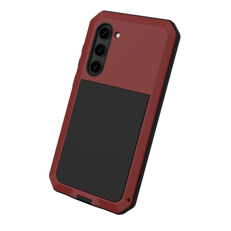 For Samsung Galaxy S23+ 5G RedPepper 360 Full Body Rugged Metal Life Water-resistant Phone Case(Red) - free shipping - PMc TechLife - Order now!