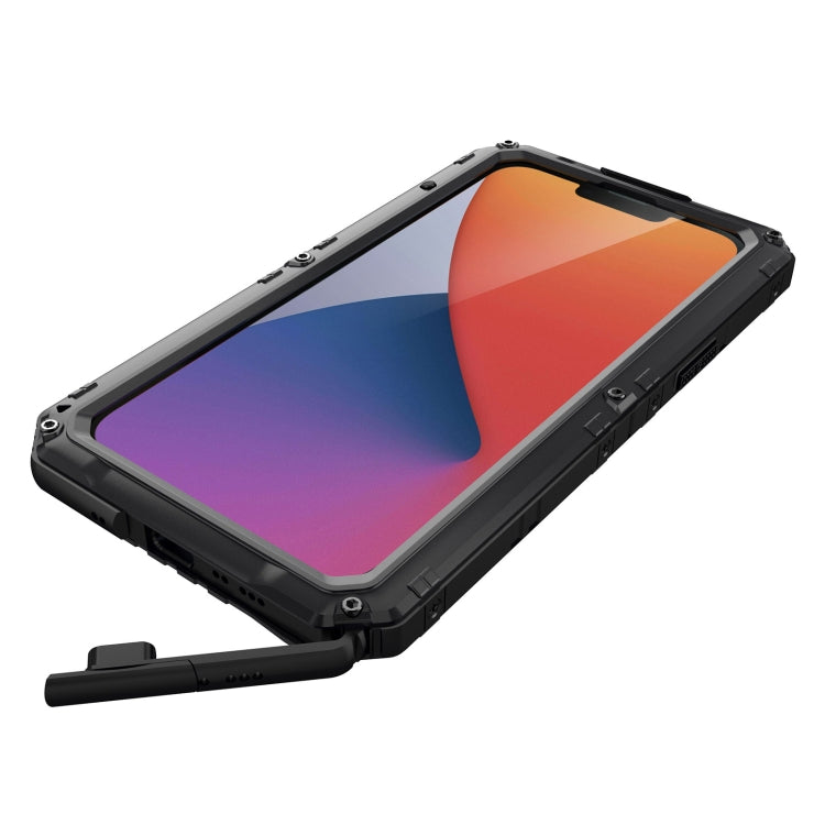 For iPhone 14 RedPepper Wolf 360 Full Body Rugged Life Waterproof Phone Case(Black) - iPhone 14 Cases by RedPepper | Online Shopping South Africa | PMc TechLife | Buy Now Pay Later Mobicred