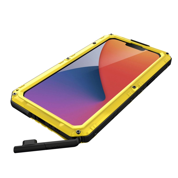 For iPhone 14 RedPepper Wolf 360 Full Body Rugged Waterproof Phone Case(Yellow) - free shipping - PMc TechLife - Order now!