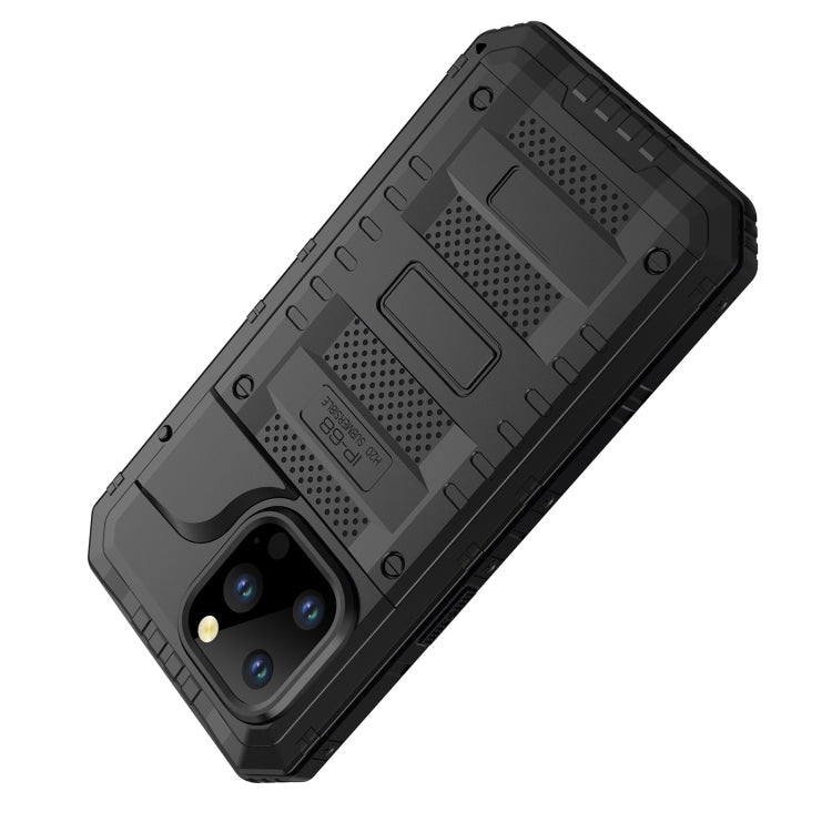For iPhone 14 Pro RedPepper Wolf 360 Full Body Rugged Life Waterproof Phone Case(Black) - iPhone 14 Pro Cases by RedPepper | Online Shopping South Africa | PMc TechLife | Buy Now Pay Later Mobicred