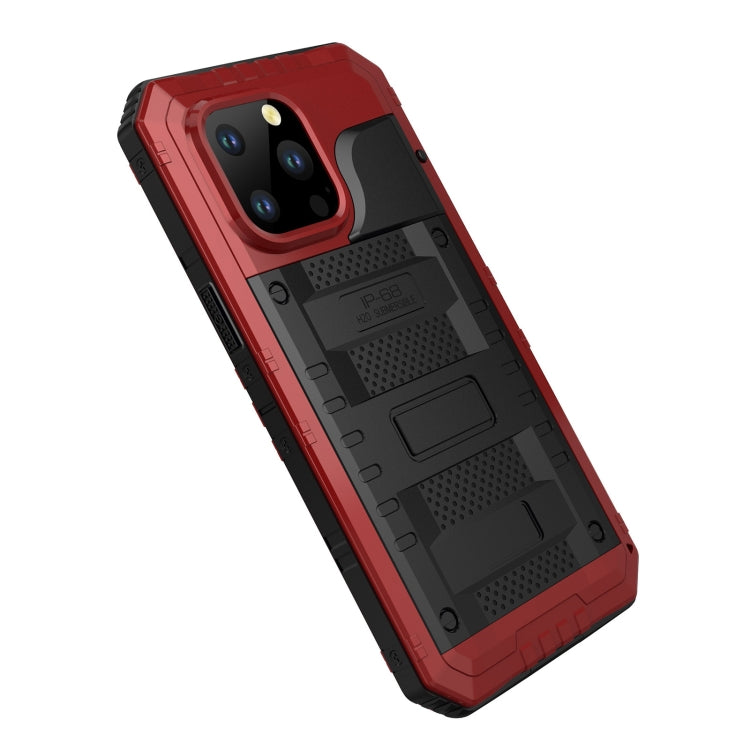 For iPhone 14 Pro RedPepper Wolf 360 Full Body Rugged Life Waterproof Phone Case(Red) - iPhone 14 Pro Cases by RedPepper | Online Shopping South Africa | PMc TechLife | Buy Now Pay Later Mobicred