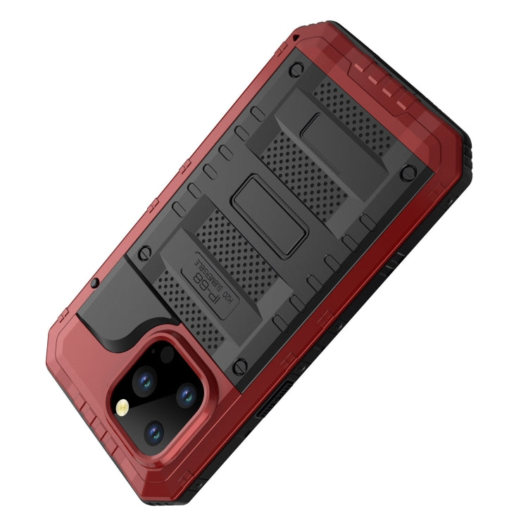For iPhone 14 Pro RedPepper Wolf 360 Full Body Rugged Life Waterproof Phone Case(Red) - iPhone 14 Pro Cases by RedPepper | Online Shopping South Africa | PMc TechLife | Buy Now Pay Later Mobicred