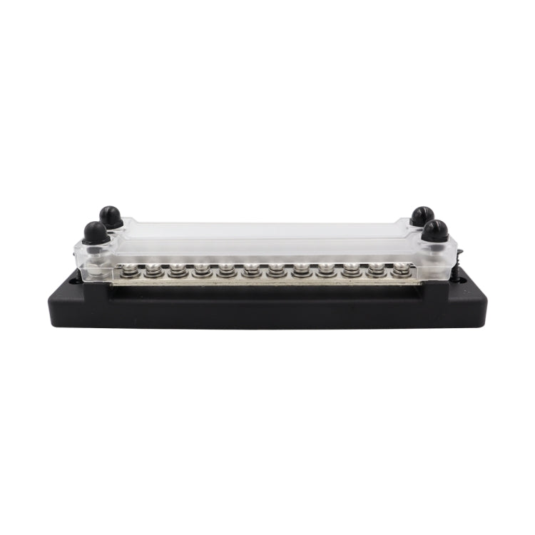 CP-3023-02 150A 12-48V RV Yacht Double-row 12-way Busbar(Black) - Booster Cable & Clip by PMC TechLife | Online Shopping South Africa | PMC TechLife | Buy Now Pay Later Mobicred