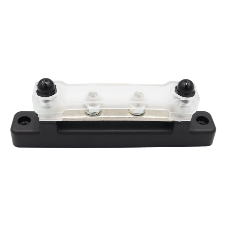 CP-3116-02 150A 12-48V RV Yacht Single-row 2-way Busbar(Black) - Booster Cable & Clip by PMC TechLife | Online Shopping South Africa | PMC TechLife | Buy Now Pay Later Mobicred