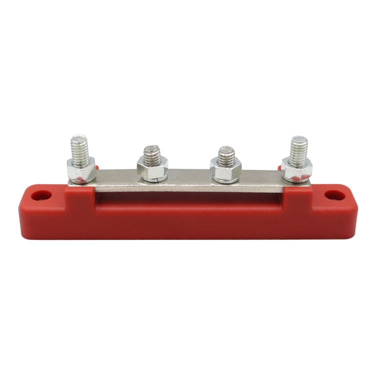 CP-3116-01 150A 12-48V RV Yacht Single-row 2-way Busbar(Red) - Booster Cable & Clip by PMC TechLife | Online Shopping South Africa | PMC TechLife | Buy Now Pay Later Mobicred